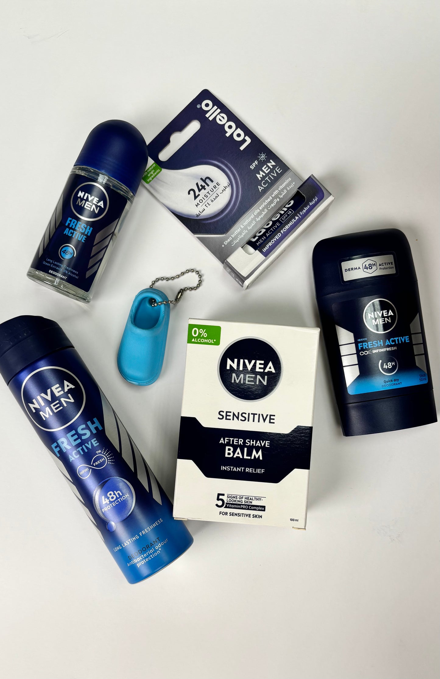 Nivea Fresh Active Men Set (6pcs)