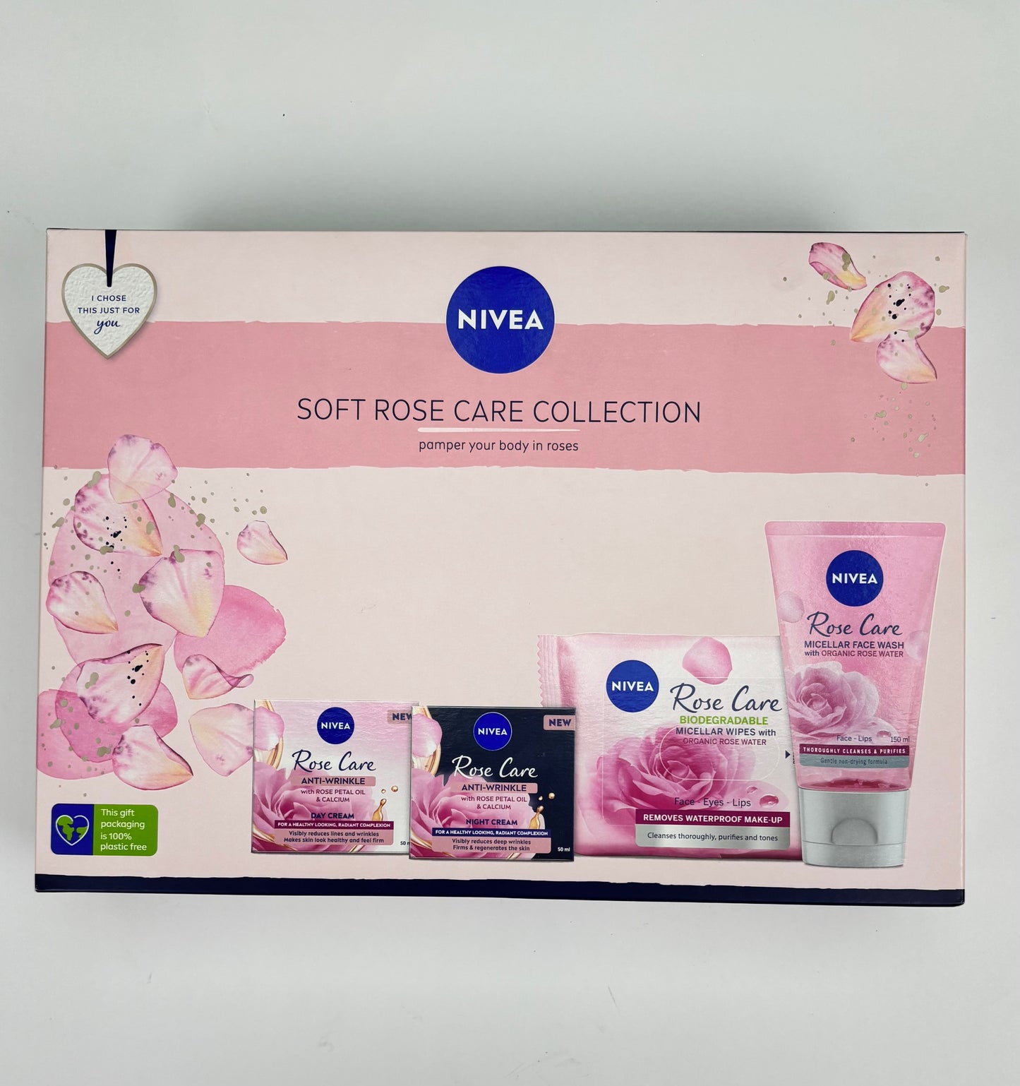 NIVEA SOFT ROSE CARE COLLECTION (4PCS)