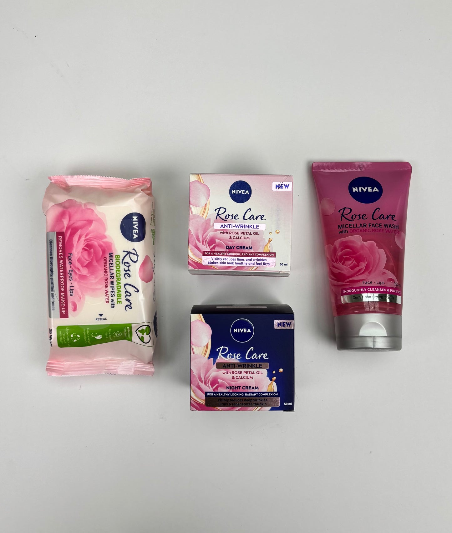 NIVEA SOFT ROSE CARE COLLECTION (4PCS)