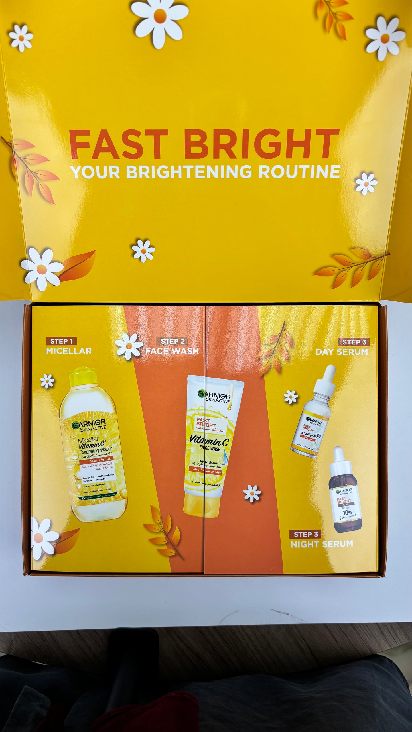 GARNIER BRIGHT VITAMINE C COLLECTION (4PCS)
