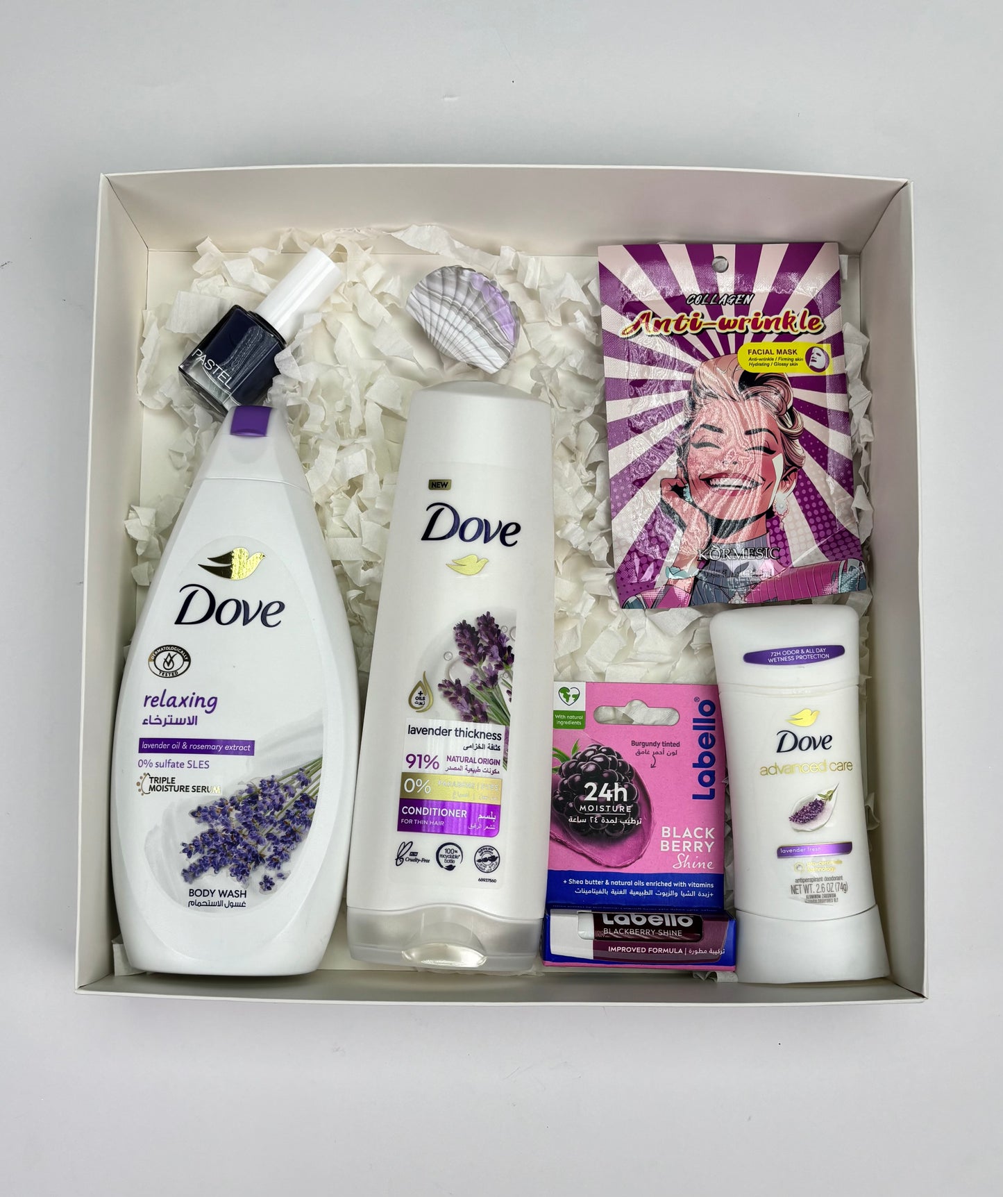 DOVE LABVENDER SET (7PCS)
