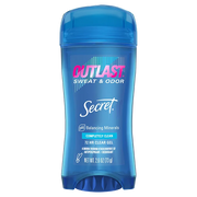 secret outlast clear gel completely clean