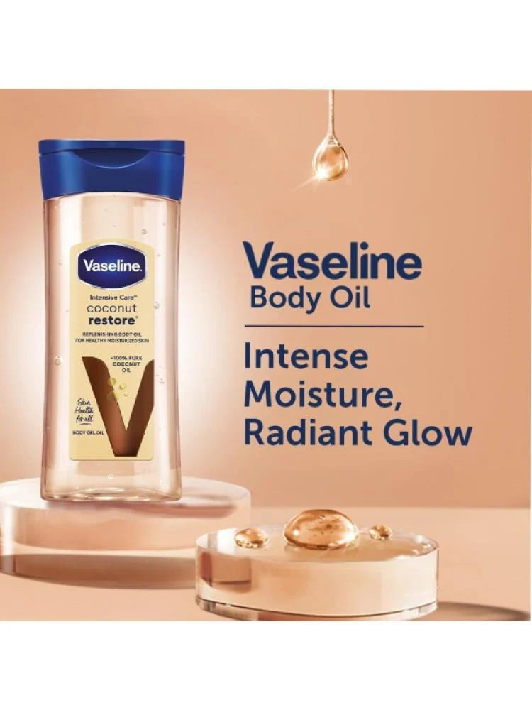 Vaseline Intense Care Coconut Body Gel Oil - 200ml