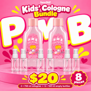 Para Mi Bebé  Pink Cologne & Spray Bottles Kit