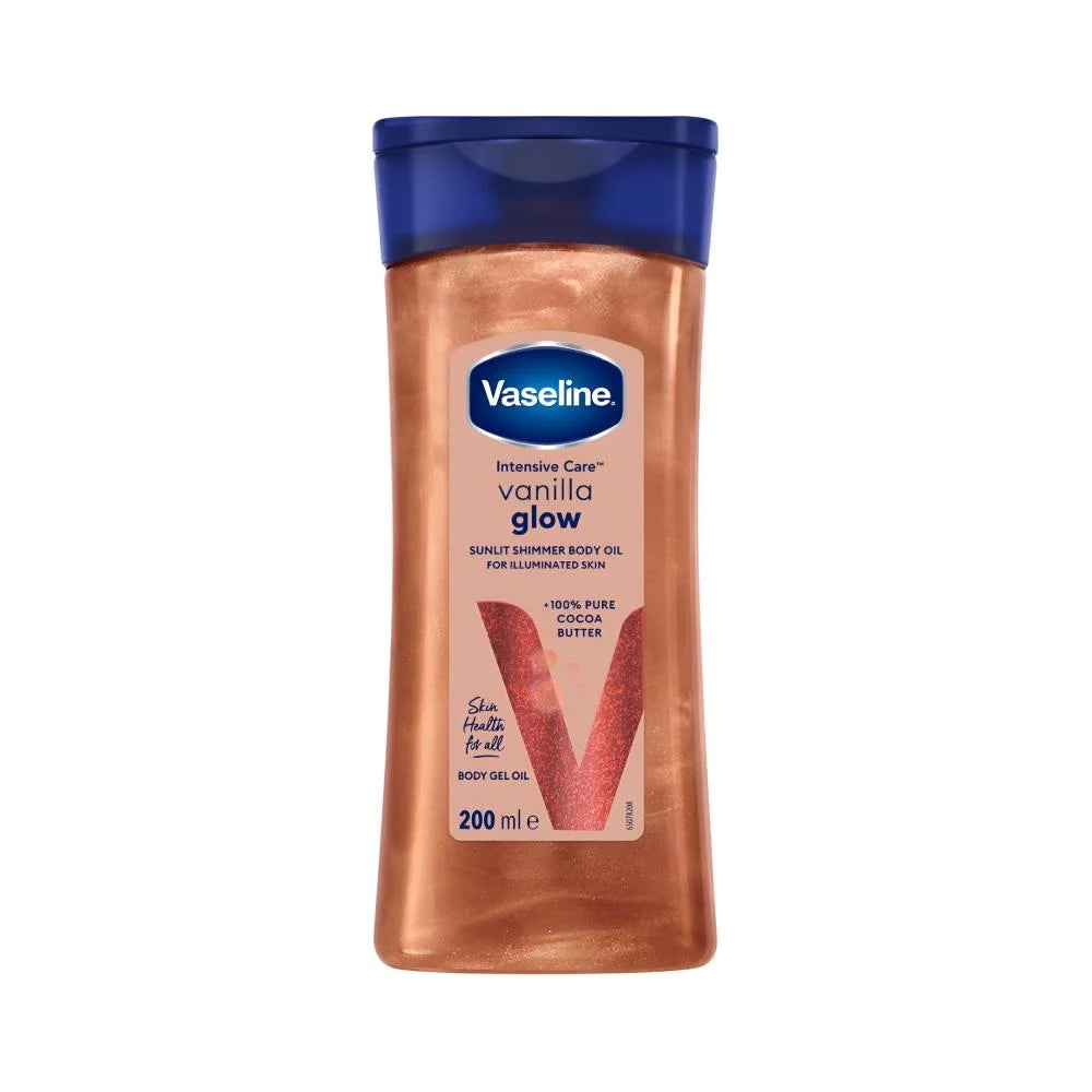 Vaseline Oil Gel Vanilla Shine Intensive Care By Vaseline - 200ml