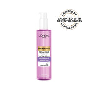 L'Oréal Paris Hyaluron Expert Replumping Cleansing Gel, with Hyaluronic Acid, to Replump, Purify and Hydrate, for All Skin Types Including Sensitive, 150ml