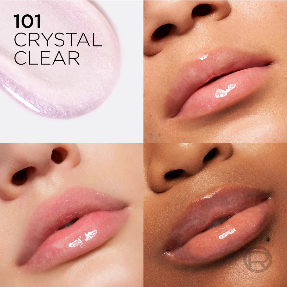 L’Oréal Paris Plump Ambition Hyaluron Lip Oil, 24HR Hydration and Volumizing Shine