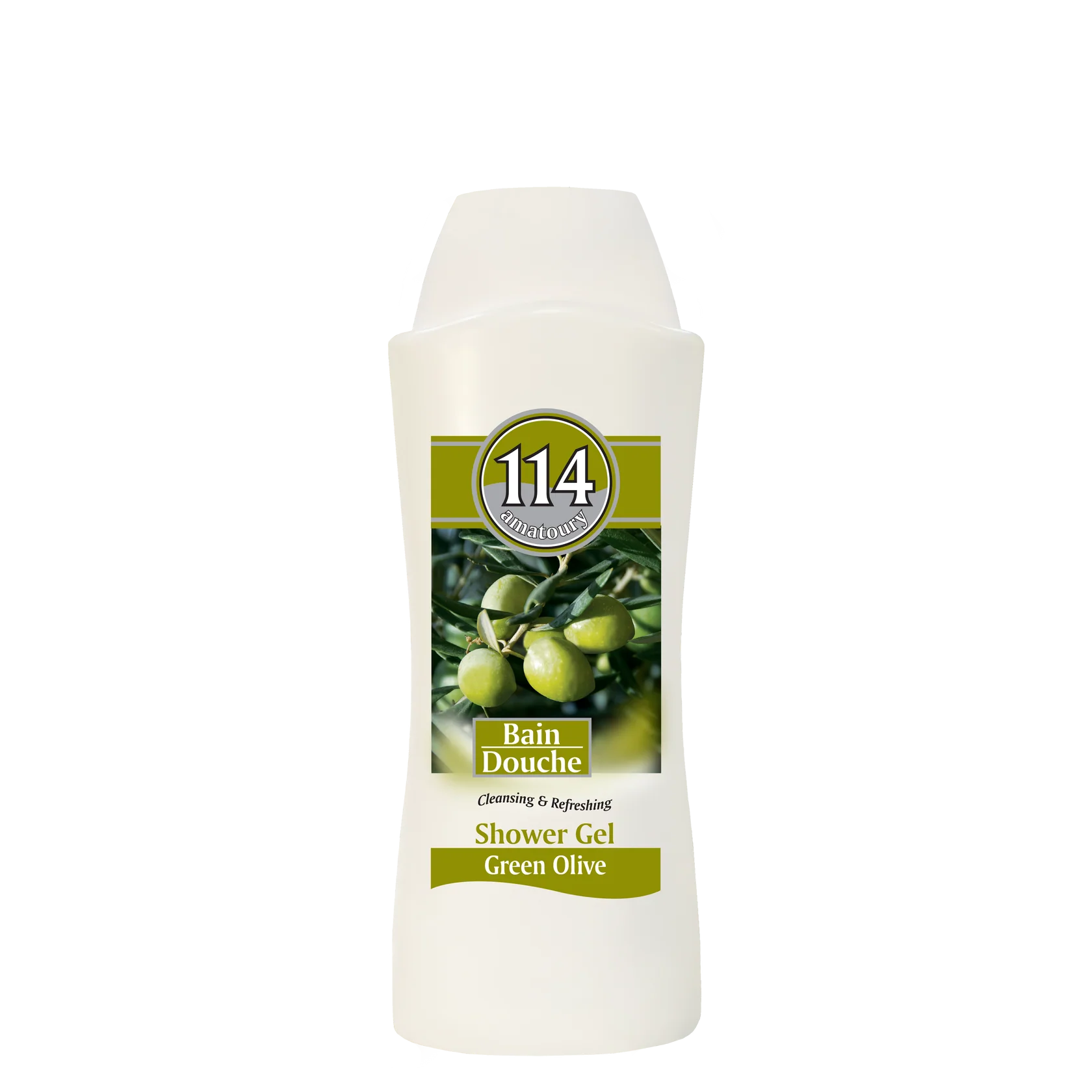 114 Shower Gel - Green Olive 650mL