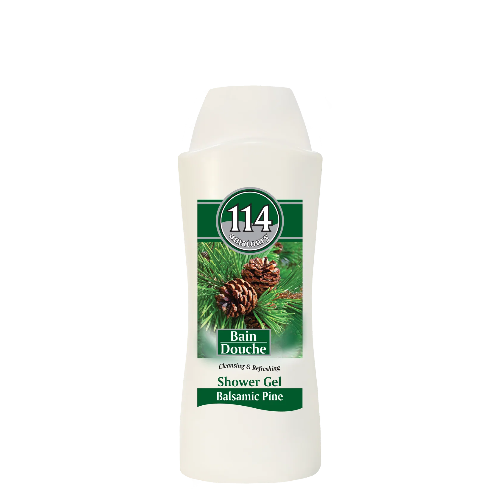 114 Shower Gel - Balsamic Pine 650mL