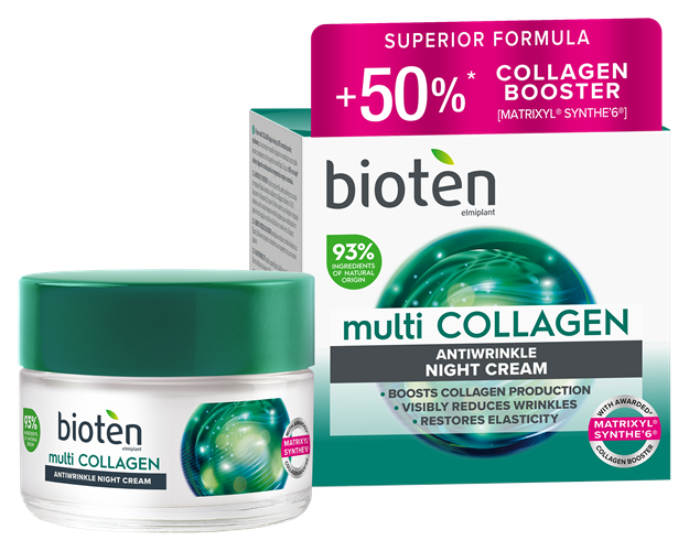 Bioten MULTI-COLLAGEN Antiwrinkle Overnight treatment