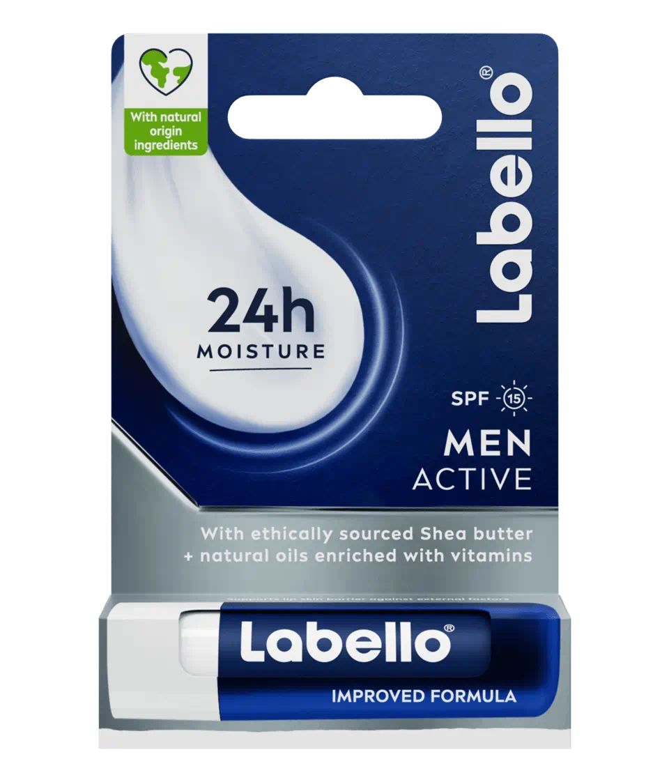 LABELLO 24H MOISTURE LIP BALM MEN ACTIVE