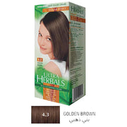 Ultra Herbals Hair Color Cream 4.3 Golden Brown