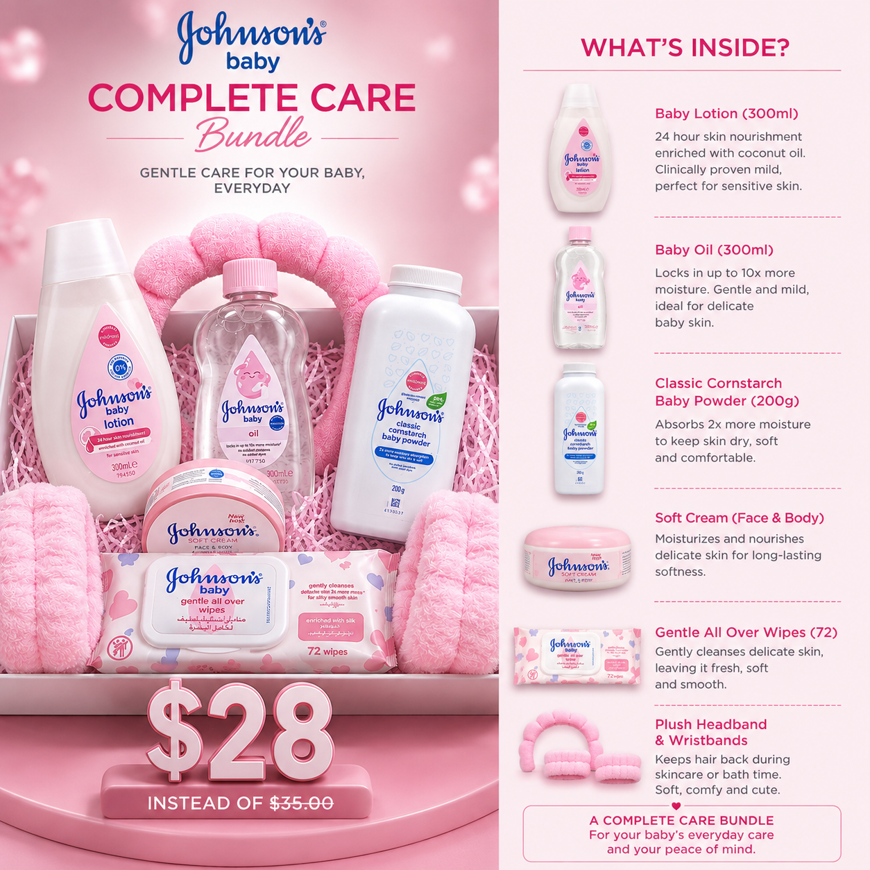 The Ultimate Glow-Up & Care Bundle: Pamper Yourself for Only $28!