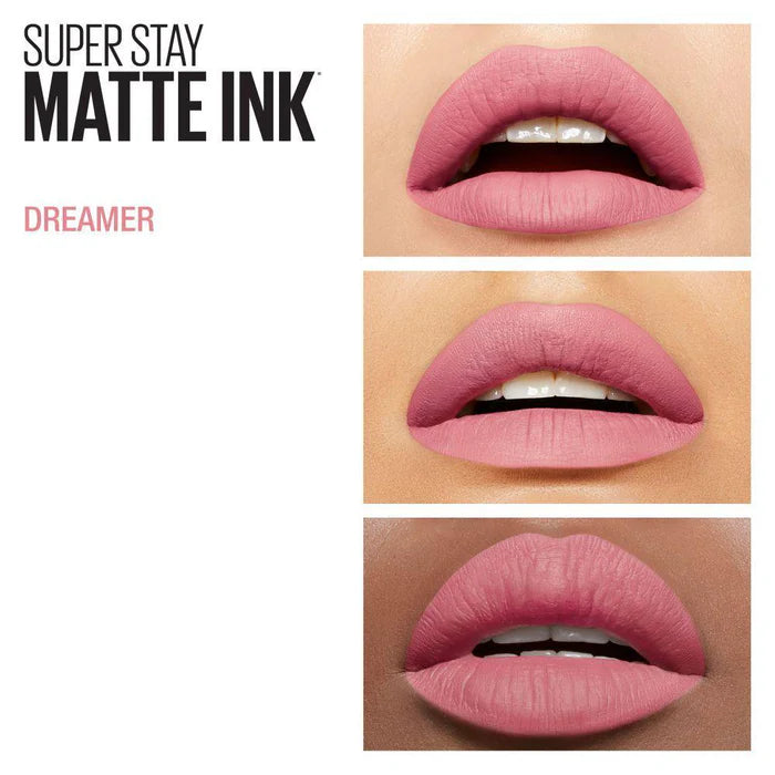 Maybelline Super Stay Matte Ink Liquid long lasting Lipstick - Original Colors - 8 Shades