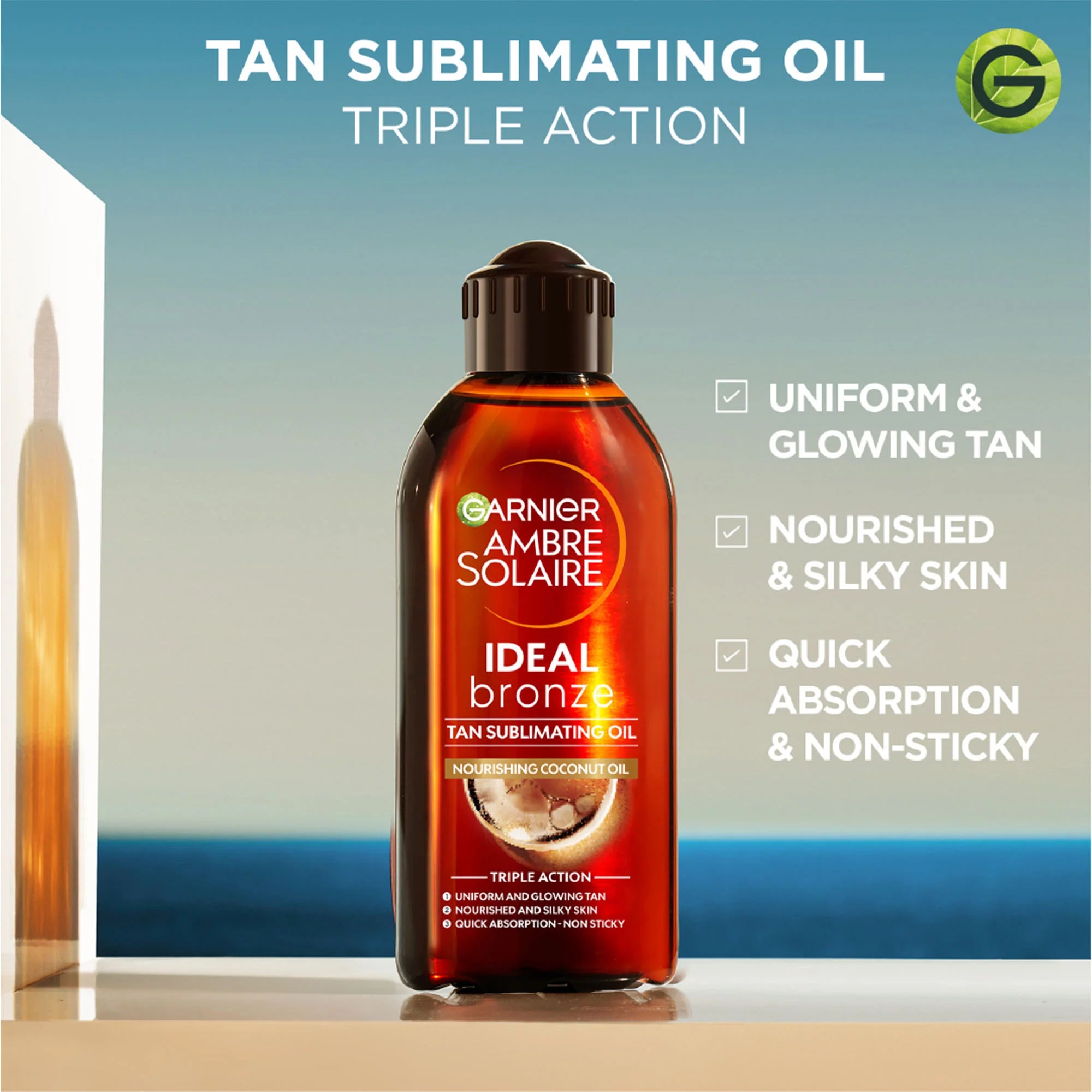 Garnier Ambre Solaire Ideal Bronze Tan Sublimating Oil