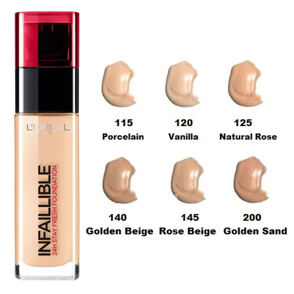 L'Oréal Paris Infallible 24h Stay Fresh Foundation SPF25
