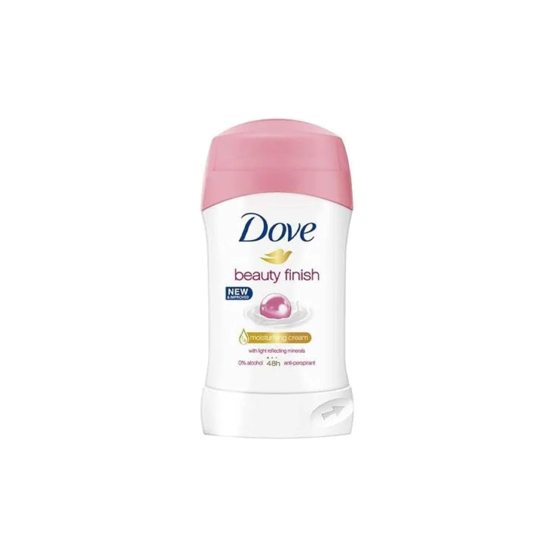 Dove Beauty Finish Antiperspirant Deodorant Stick – 48H Protection & Smooth Skin