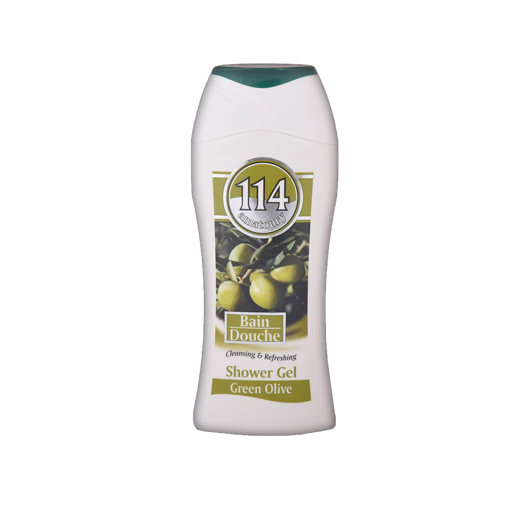 114 Shower Gel - Green Olive 250mL