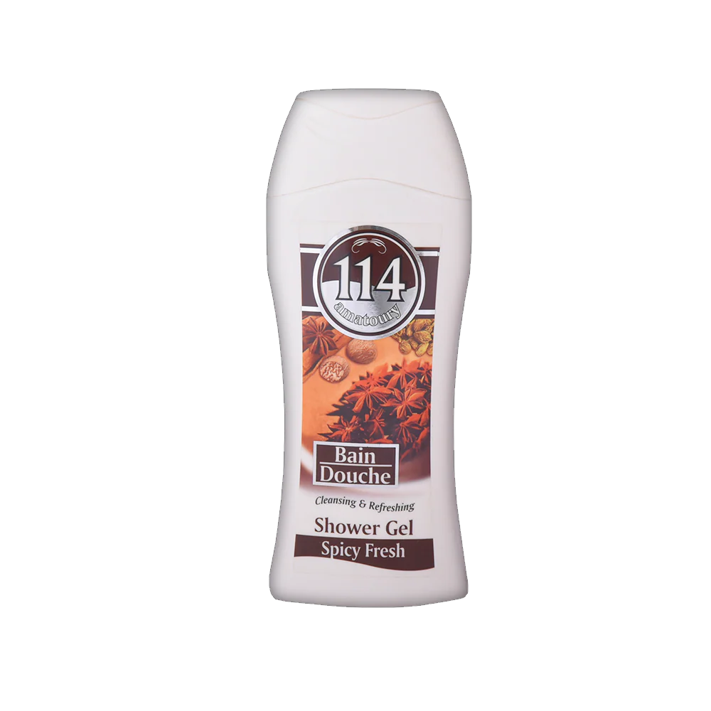 114 Shower Gel - Spicy Fresh 250mL