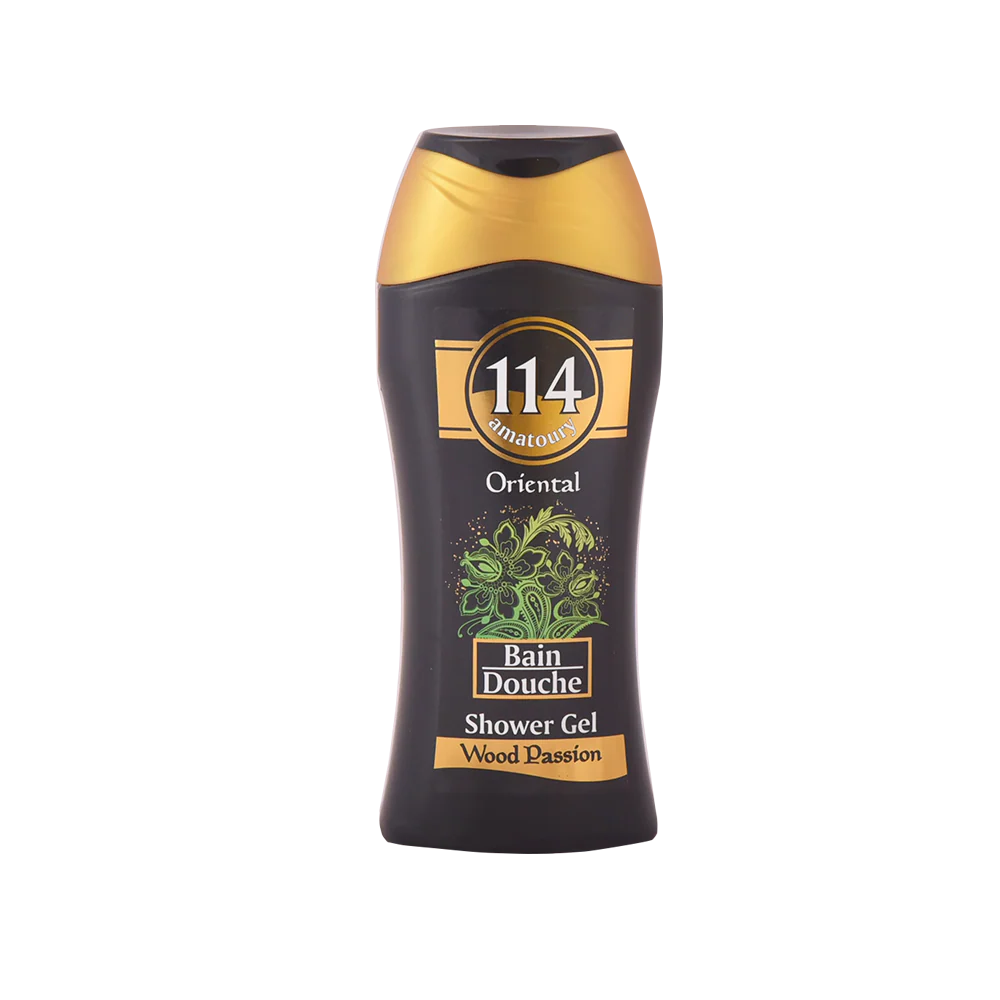 114 Shower Gel - Oriental Wood Passion 250mL