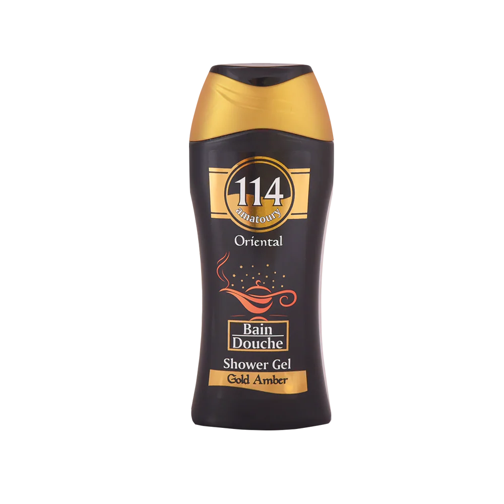 114 Shower Gel - Oriental Gold Amber 250mL