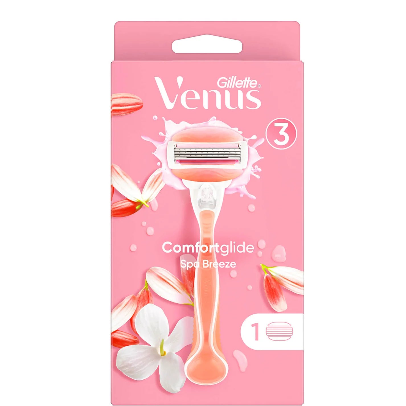 Gillette Venus Comfortglide Spa Breeze Women's Razor