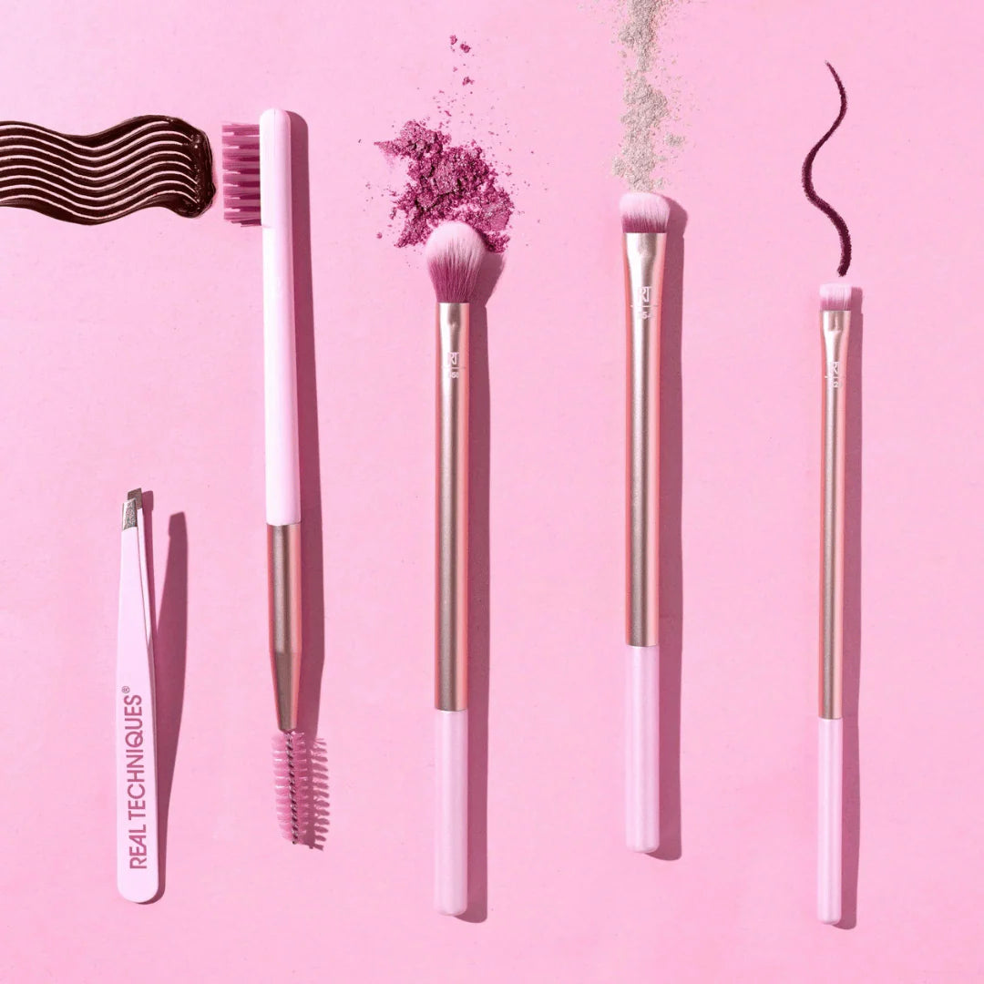 Real Techniques Naturally Beautiful Eye Brush Kit, Pack of 5