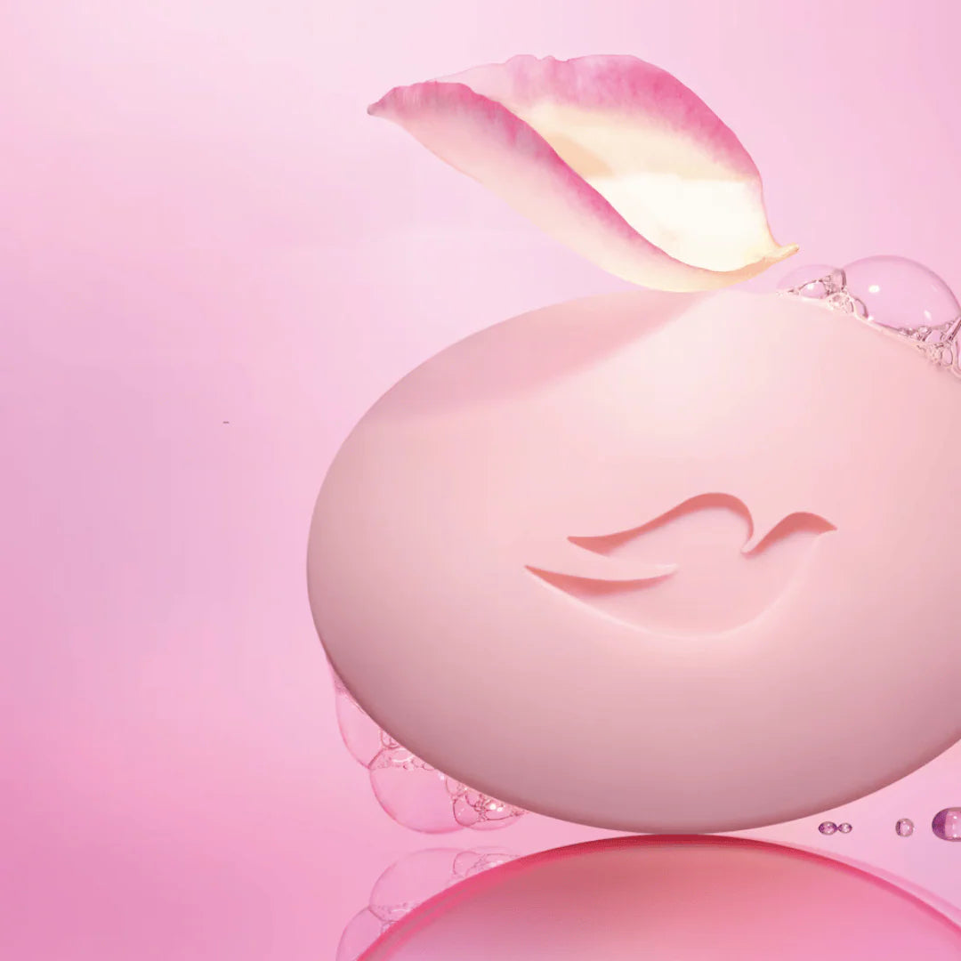 Dove Beauty Cream Bar Soap Pink – Gentle Moisturizing Soap for Soft Skin