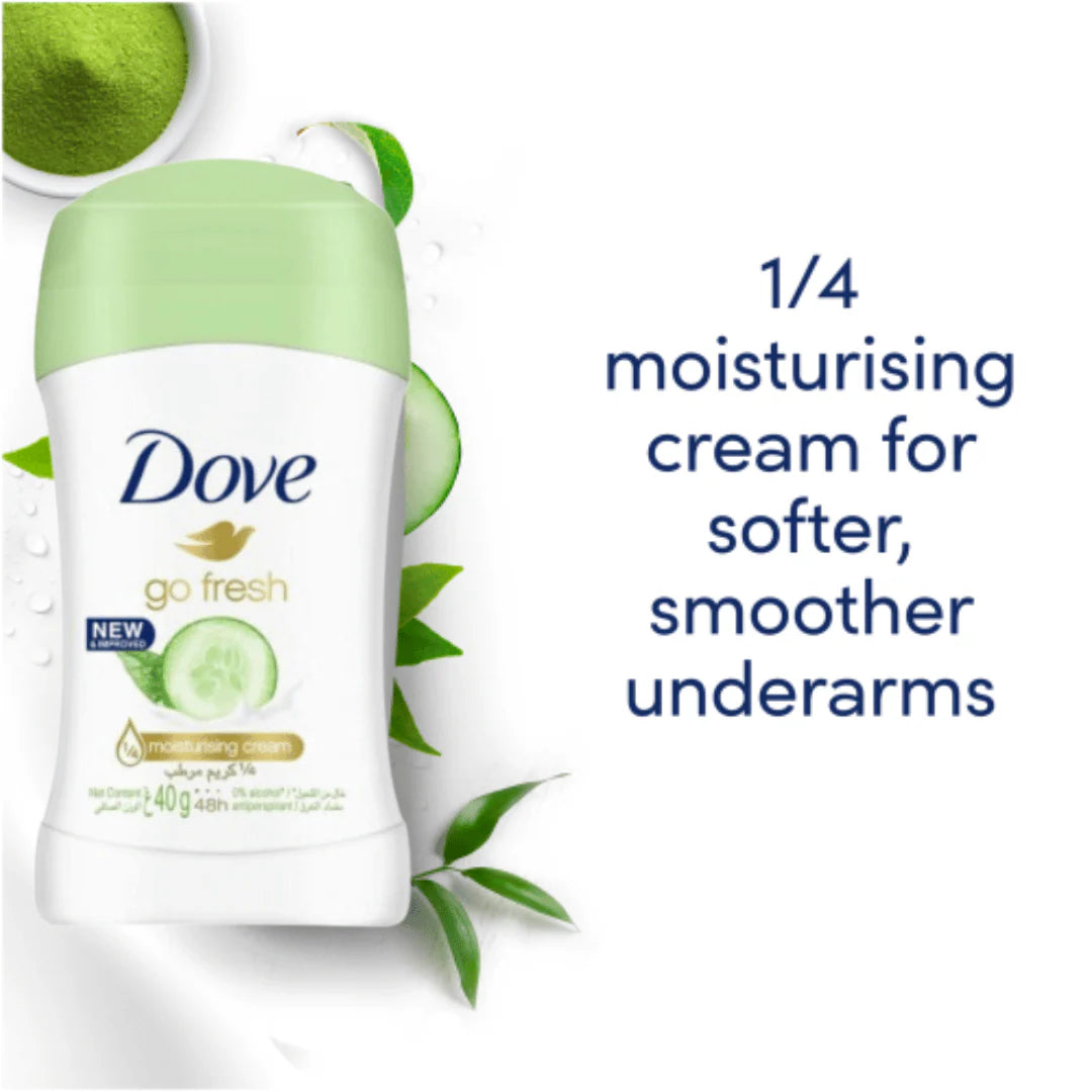 Dove Antiperspirant Deodorant Stick Cucumber | 48H Fresh Protection