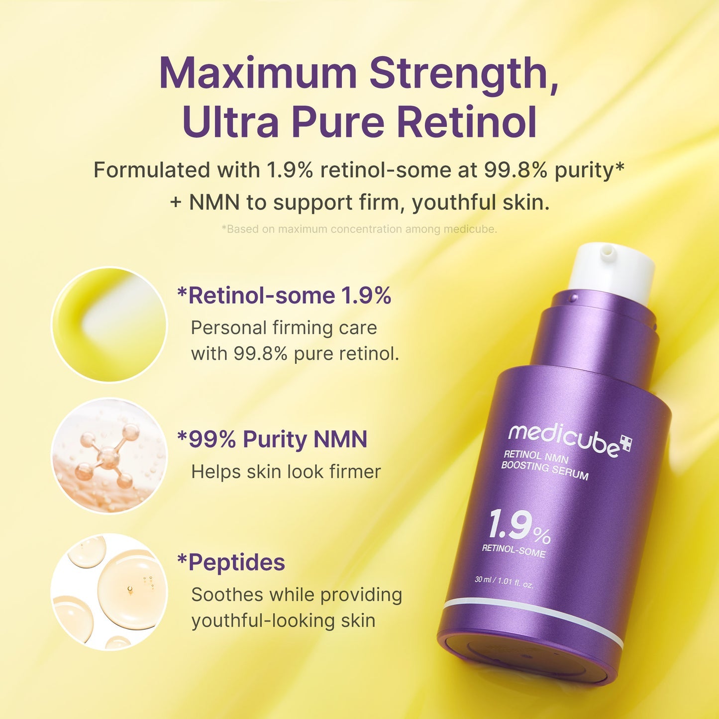 Medicube Retinol NMN Boosting Serum 30ml