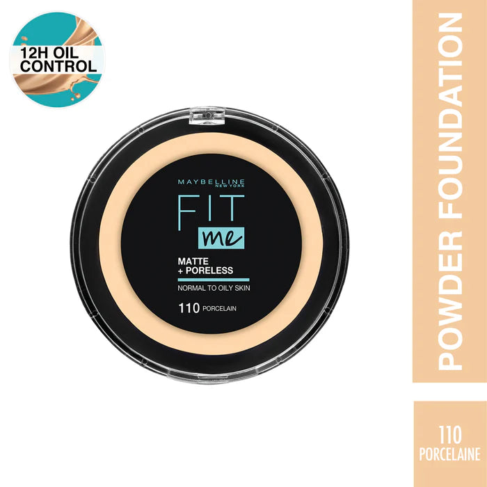 Maybelline New York Fit Me- Perfect Matte Finish & Poreless Powder That Lasts Up To 16 Hours