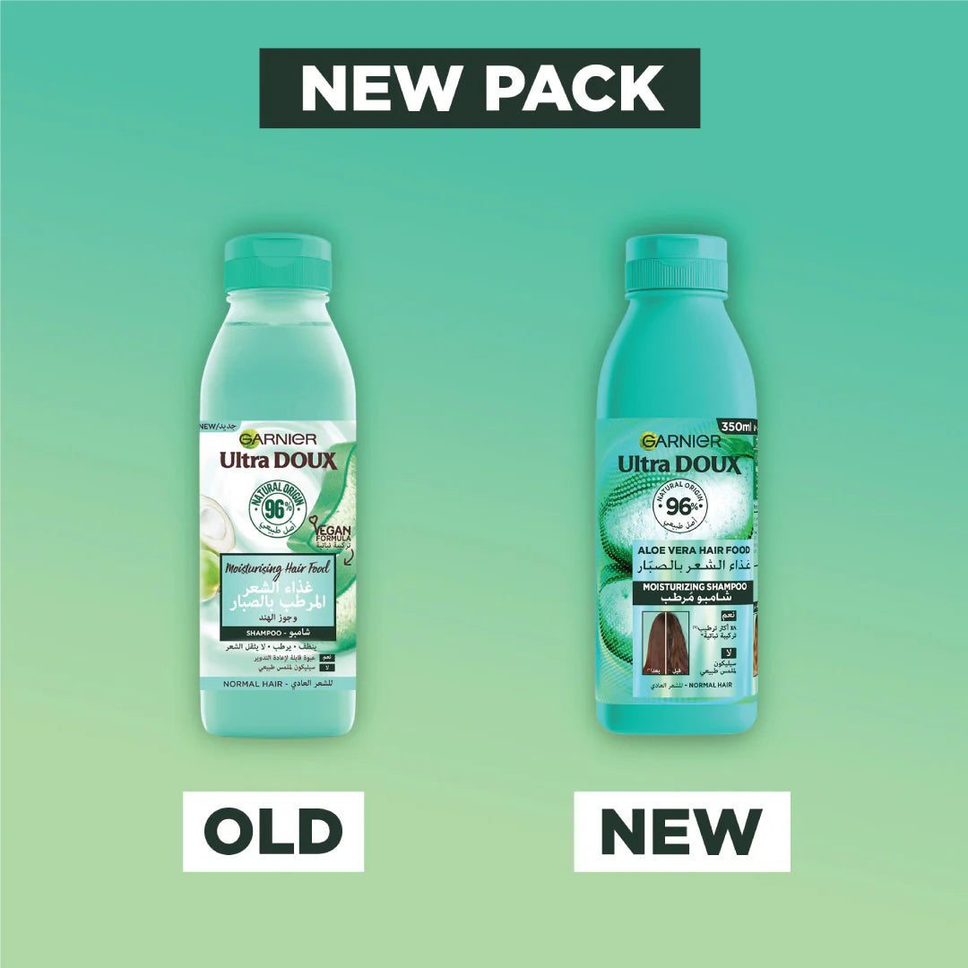 Garnier Ultra Doux Vegan Hair Food Aloe Vera & Coconut Shampoo