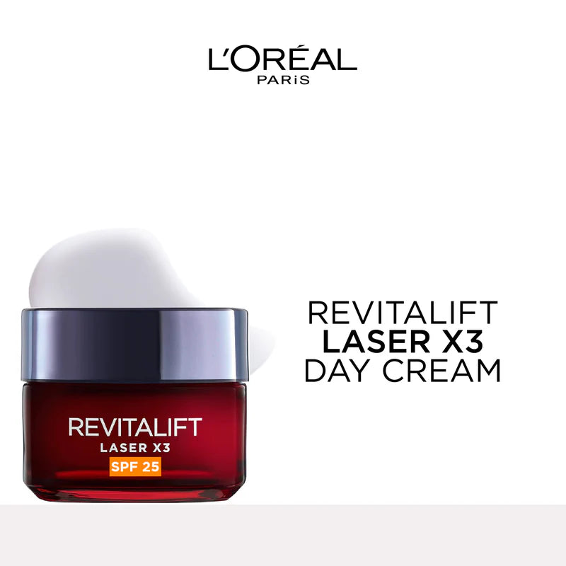 L'Oréal Paris Revitalift Laser Day Cream SPF20 – Anti-Aging Face Moisturiser 50ml