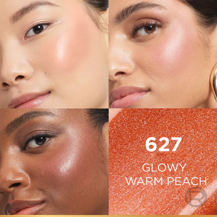 L'Oréal Paris Lumi Le Liquid Blush with a Glowy Radiant Natural Blush Finish, Weightless and Buildable 11ml