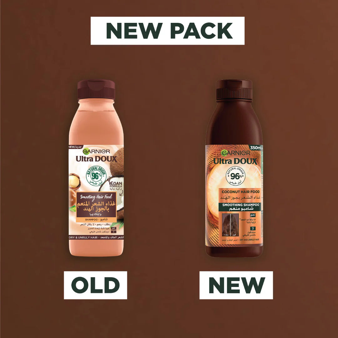 Garnier Ultra Doux Vegan Hair Food Coconut & Macadamia Shampoo