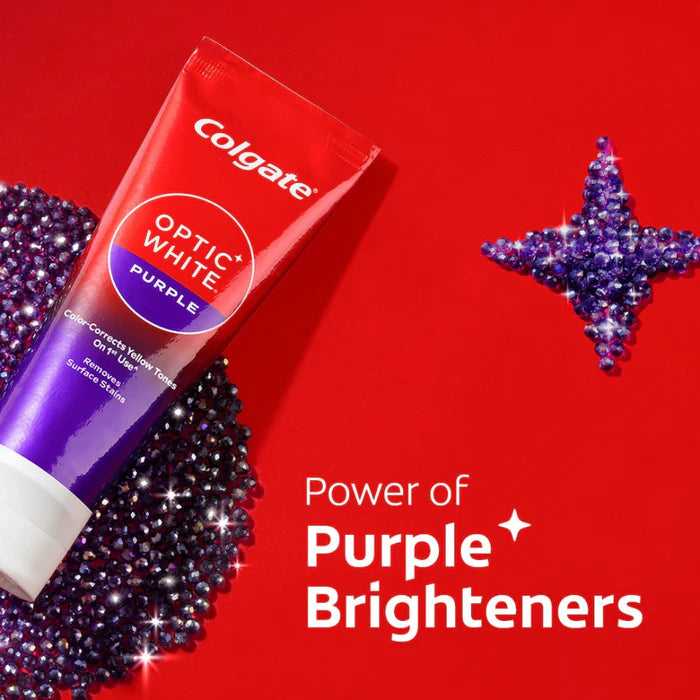 Colgate Optic White Purple Whitening Toothpaste 75ml