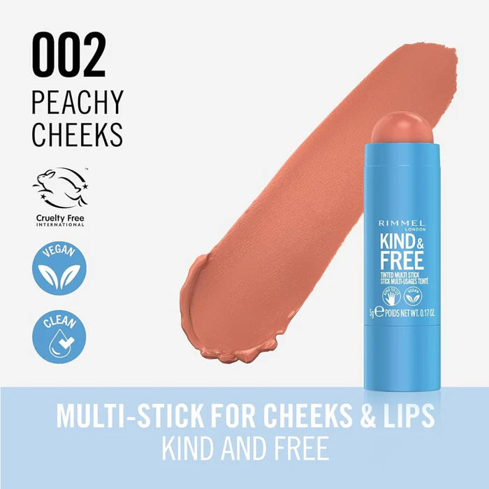Rimmel Kind & Free Clean Multi Stick Blush And Tint