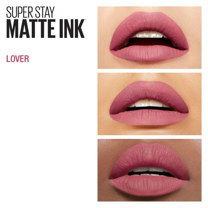 Maybelline Super Stay Matte Ink Liquid long lasting Lipstick - Original Colors - 8 Shades