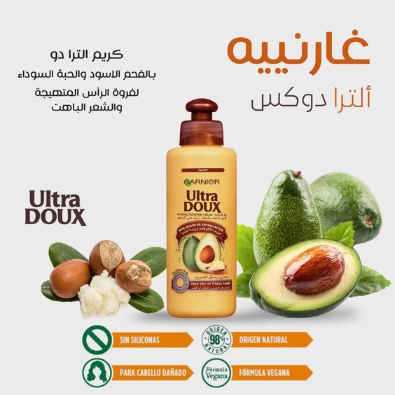 Garnier Ultra Doux Intense Nutrition Cream Avocado Oil & Shea Butter 200ml