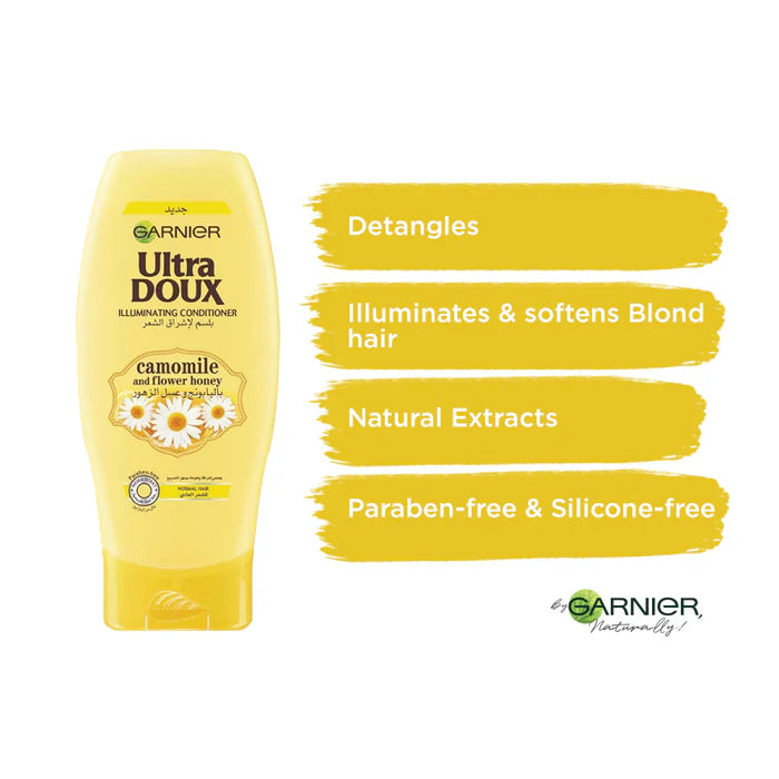 Garnier Ultra Doux Camomile Conditioner - 200ml