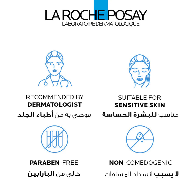 La Roche-Posay Effaclar Acne Foaming Cleansing Gel – Deep Clean for Oily & Acne-Prone Skin