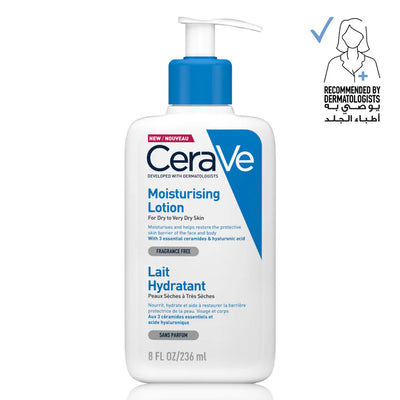 Cerave Moisturizing Lotion for Normal to Dry Skin with Hyaluronic Acid 236ML