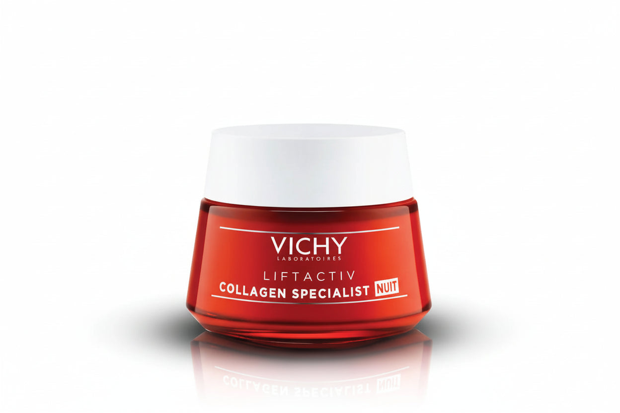 Vichy Liftactiv Collagen Specialist Night Cream Anti Aging Face Moisturizer