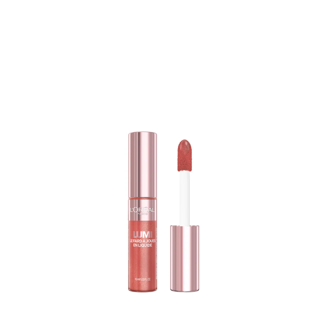 L'Oréal Paris Lumi Le Liquid Blush with a Glowy Radiant Natural Blush Finish, Weightless and Buildable 11ml