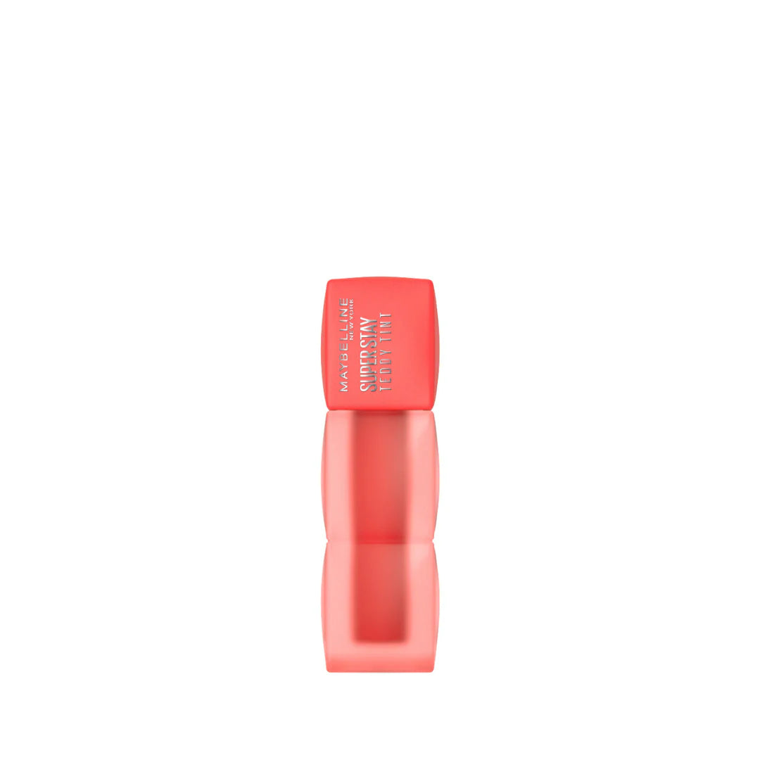 Maybelline Super Stay Teddy Tint Soft Blurred Matte Lip Tint | 12h Longwear, Transfer proof