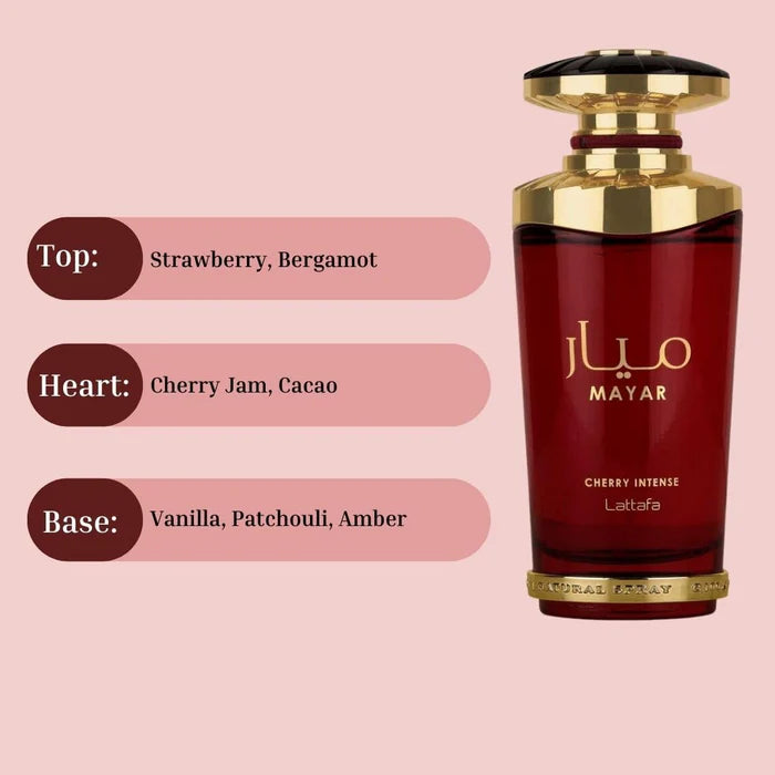 Lattafa Mayar Cherry Intense Eau De Parfum 100ml