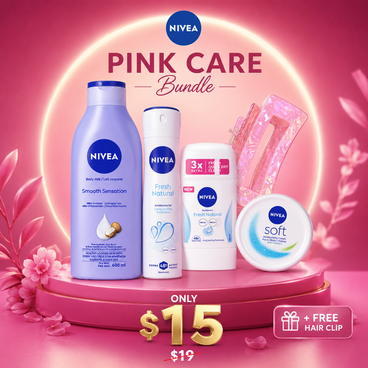 NIVEA Ultimate Body Care Set (Save 6$) f36