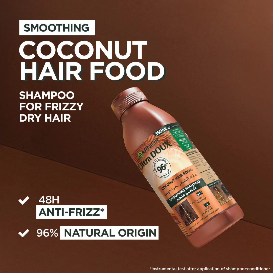 Garnier Ultra Doux Vegan Hair Food Coconut & Macadamia Shampoo
