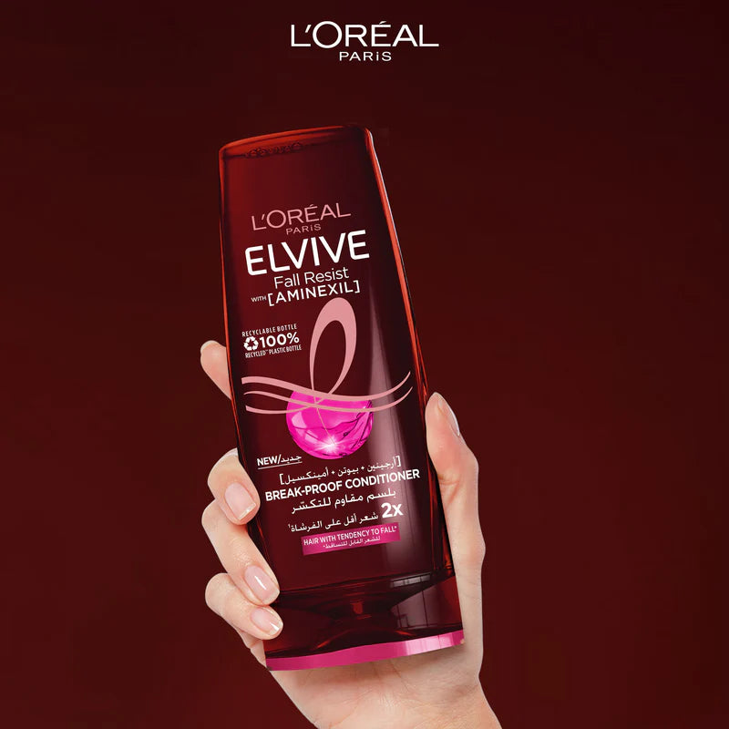 L'Oréal Paris Elvive Fall Resist Anti Hair-Fall Conditioner with Aminexil – Strengthening & Breakage Control