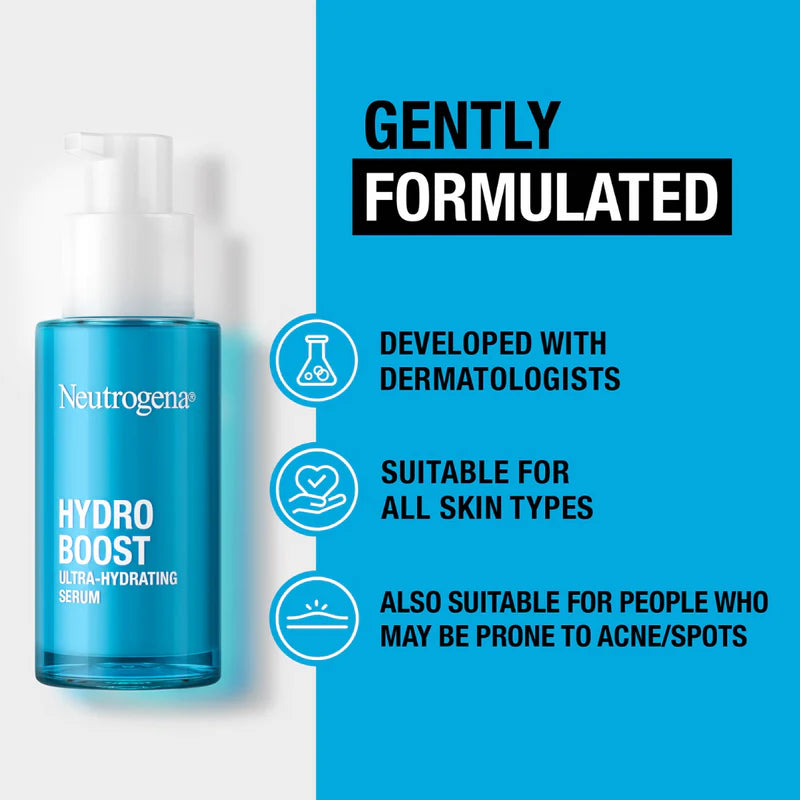 Neutrogena Hydro Boost Serum Fragrance-Free | Hydrating Hyaluronic Acid Serum